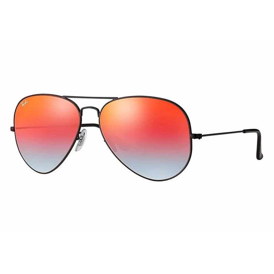 Ray-Ban Aviator Large Metal RB3025 002/4W 62mm – Black Blue Gradient