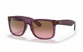 Ray-Ban Justin RB4165 6595/14 55mm – Transparent Violet Gradient