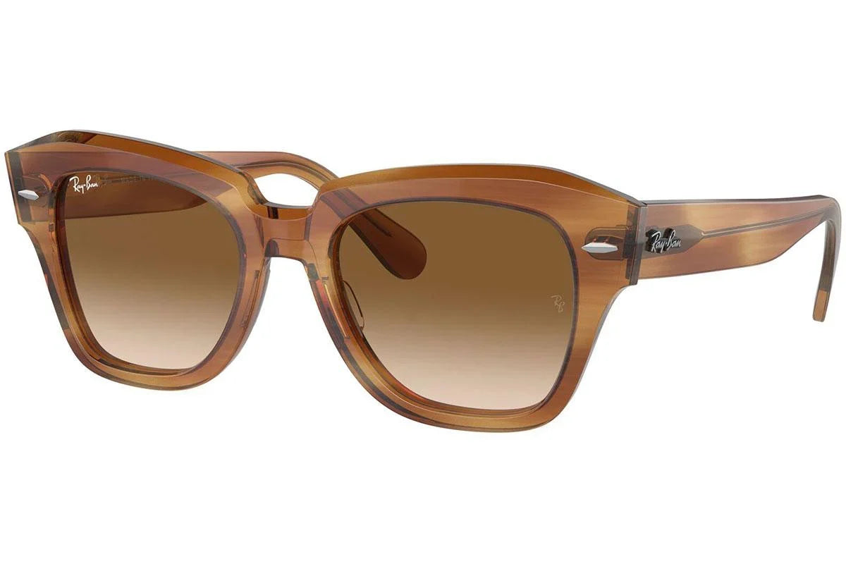 Ray-Ban State Street RB2186 1403/51 – Havana Brown Gradient