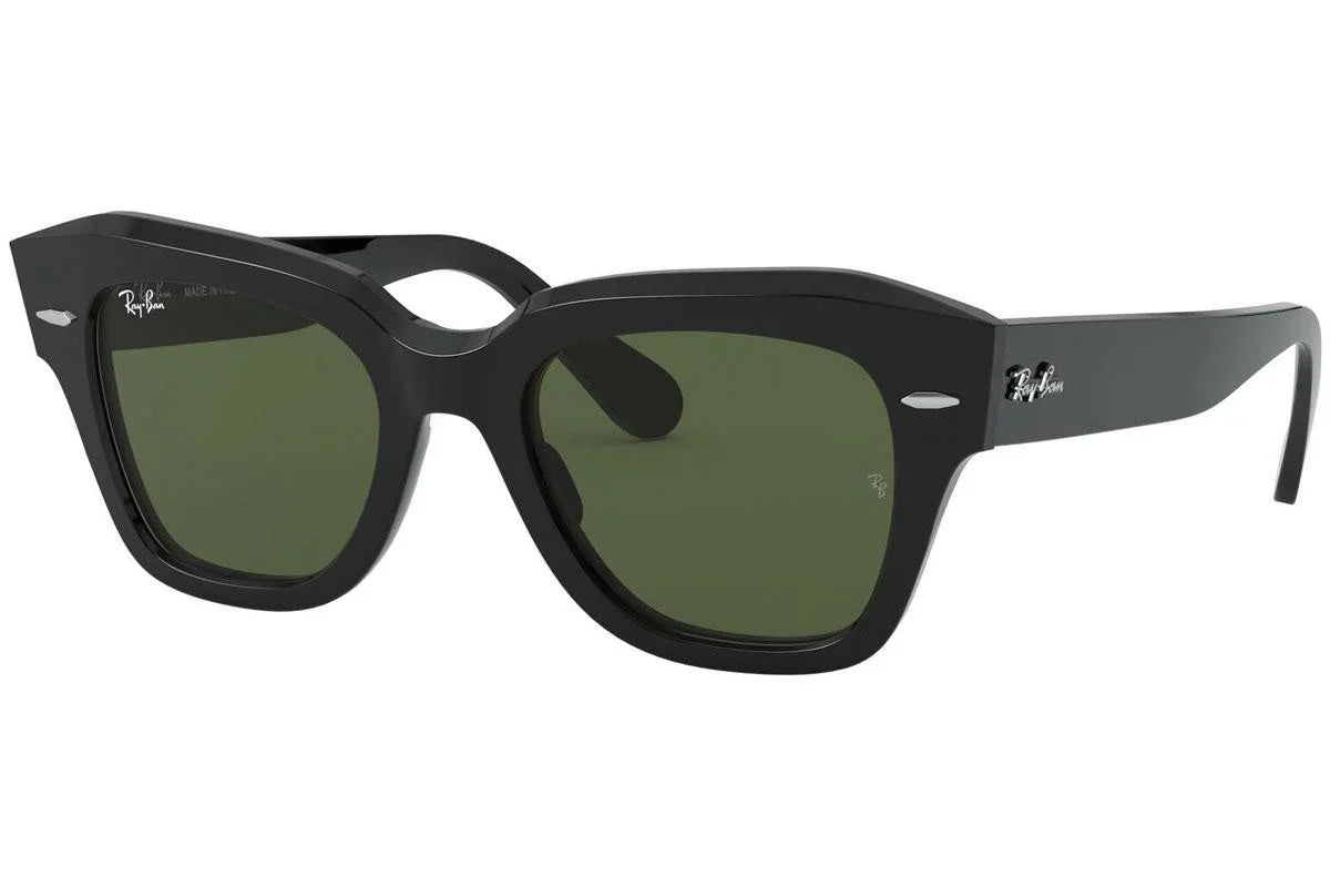 Ray-Ban State Street RB2186 901/31 – Black Green