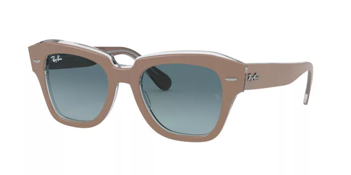 Ray-Ban State Street RB2186 1297/3M – Havana Blue Gradient