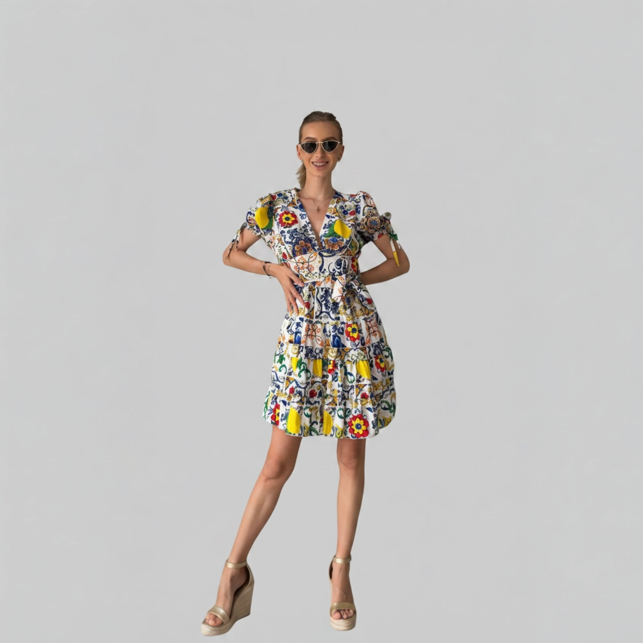 Rochie damă Model LM Floral