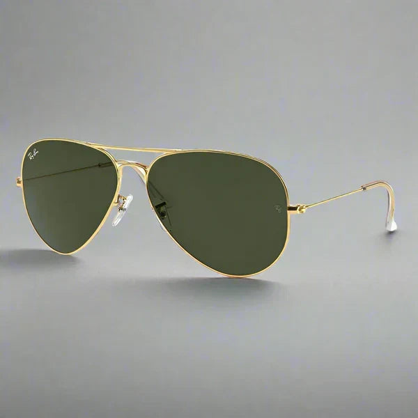Ray-Ban Aviator Large Metal RB3026 L2846 – Gold Green