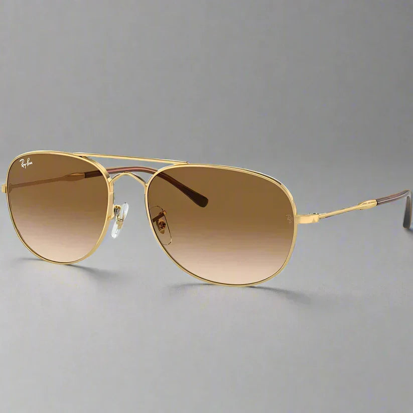 Ray-Ban RB3735 001/51 – Gold Brown Gradient