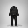 Compleu Copii Black Gold Denim