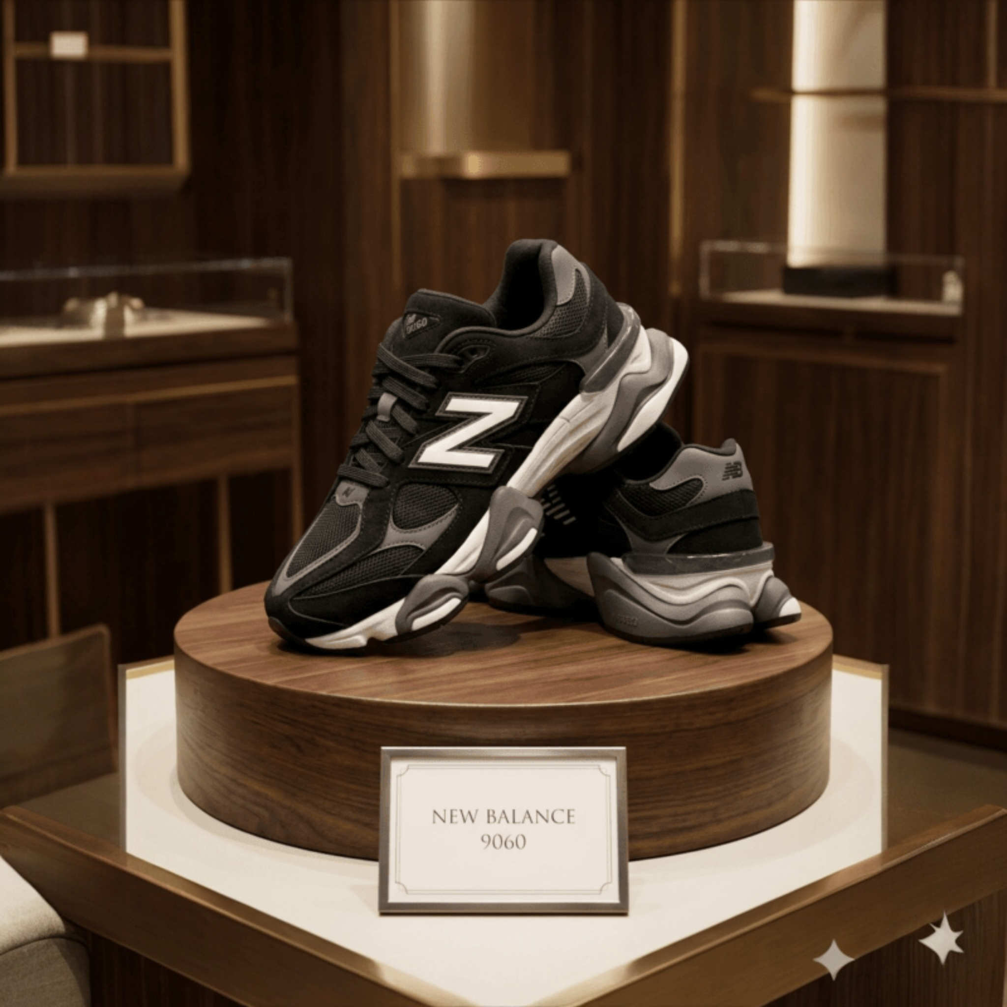 Sneakers New B 9060 Black Edition