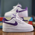Sneakers Air Force White Purple