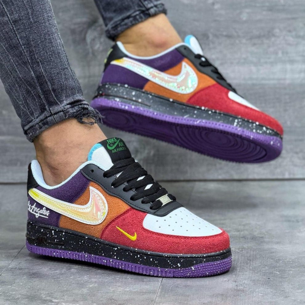Sneakers Model Air Force LA – Multicolor Premium