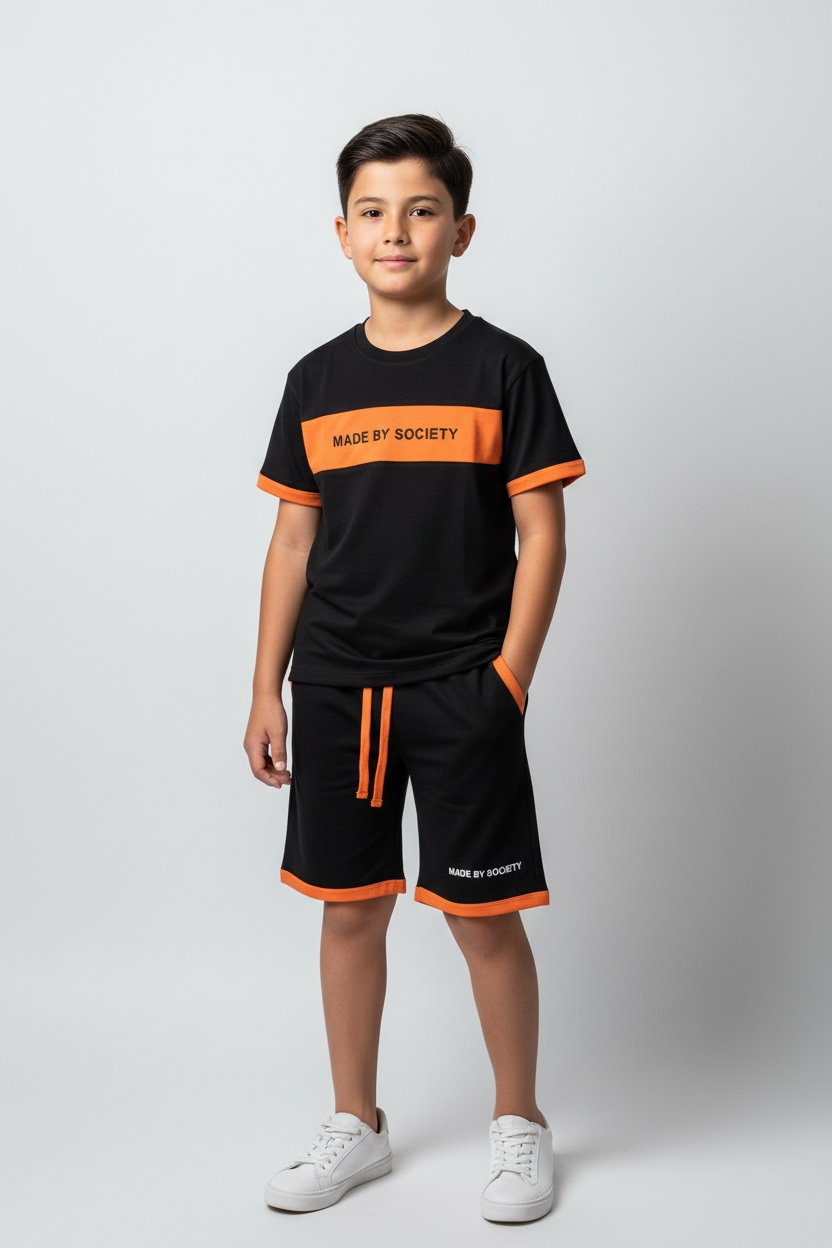 Compleu copii MbS Black/Orange