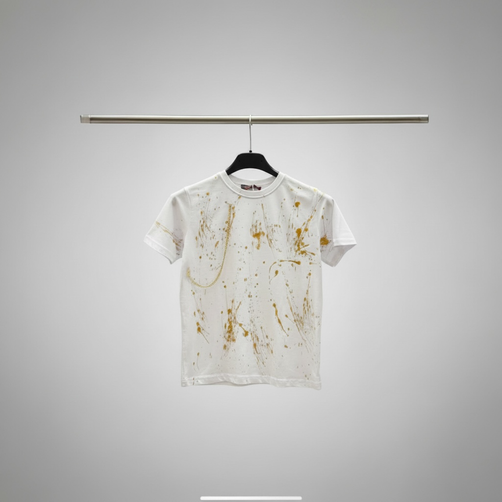Tricou Copii White Gold Splash