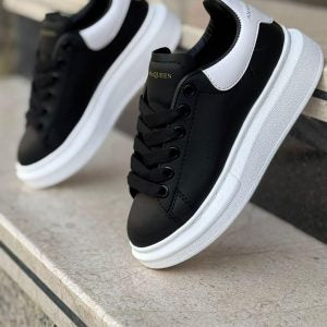 Sneakers Unisex MQ Negru cu Alb