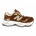 Sneakers Unisex New B Maro cu Bej