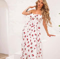 Rochie Damă Model Cherry Blossom – Alb