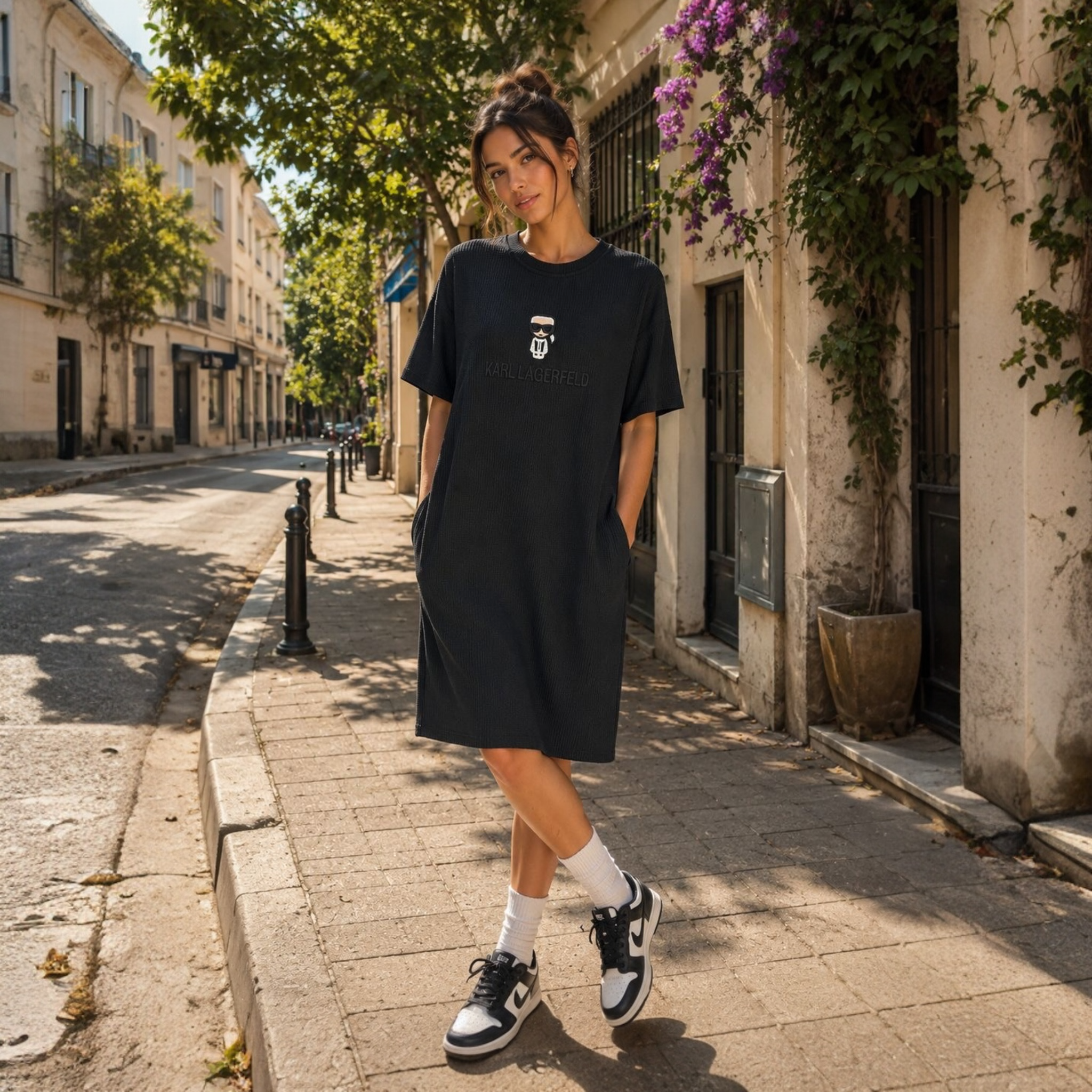 Rochie Damă KL Oversize – Negru