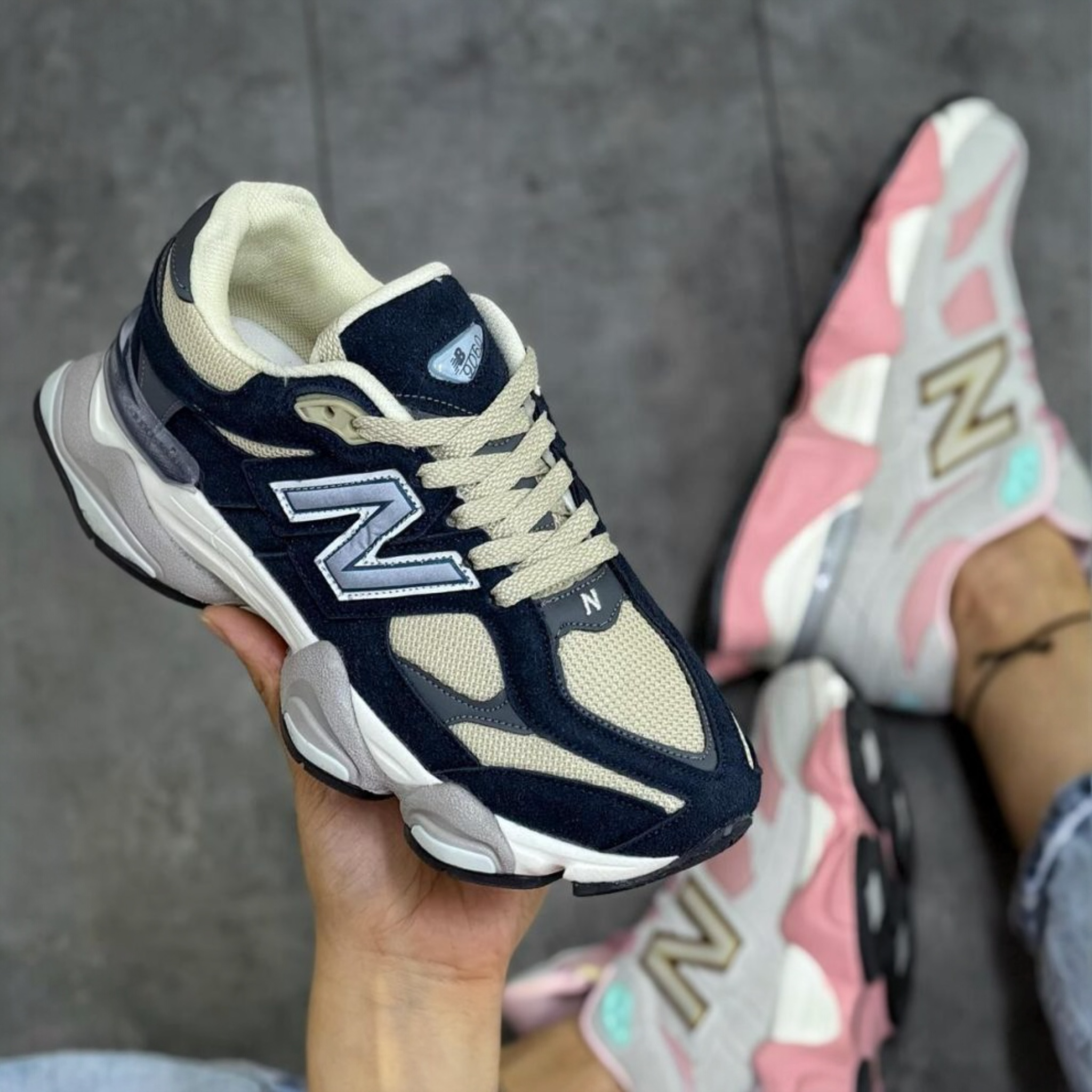 Sneakers Unisex New B Bleumarin